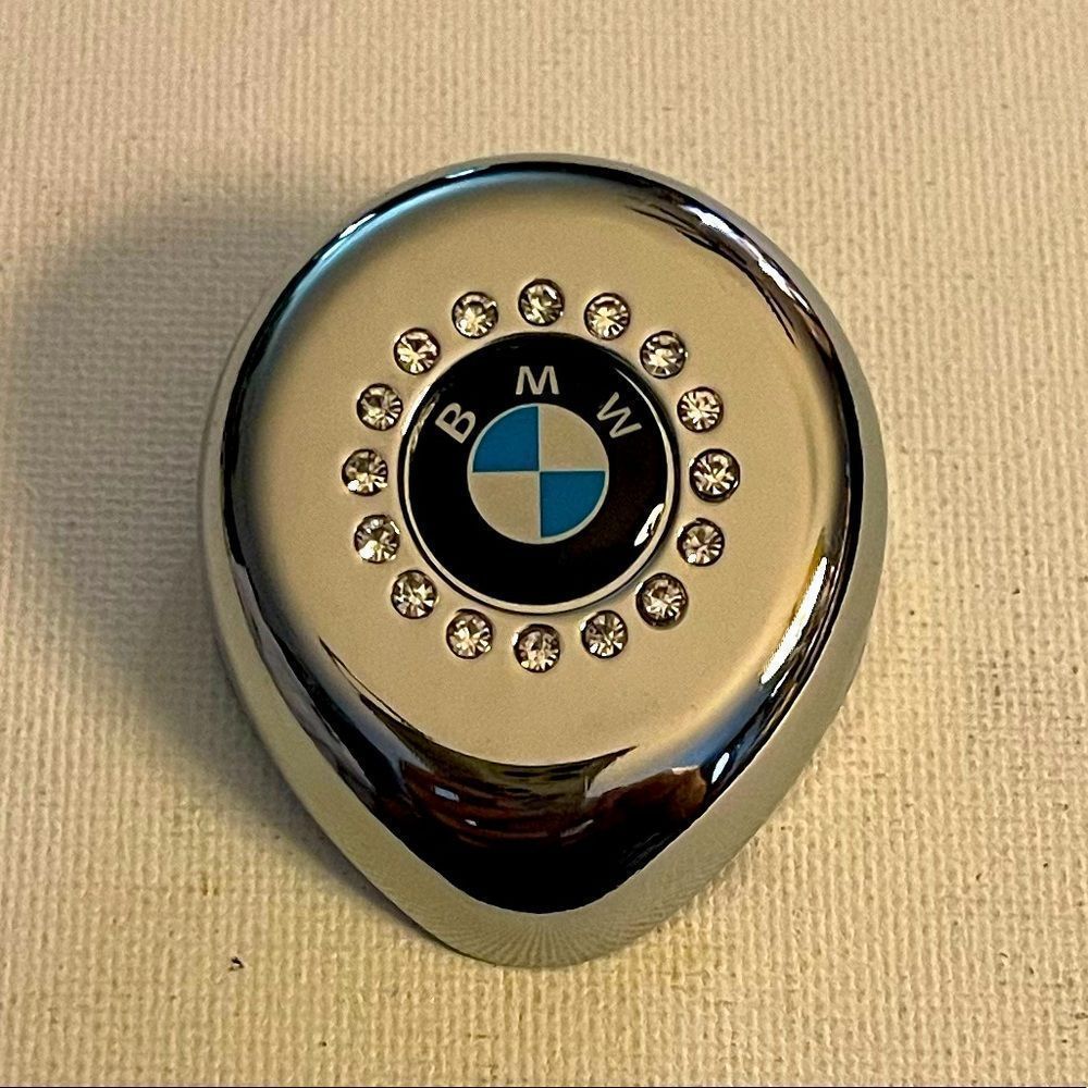 BMW logo Car Start/Stop Button Cover NWT